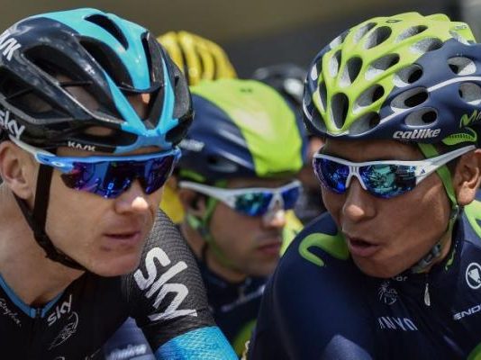El primer pulso que Chris Froome le gana a Nairo en el 2017