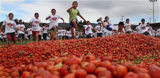 La Gran Tomatina Colombiana regresa a Sutamarchán