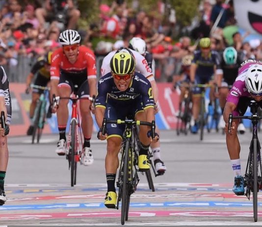 Caleb Ewan se quedó con el triunfo en la séptima etapa del Giro de Italia