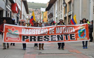 Maestros boyacenses no bajan la guardia