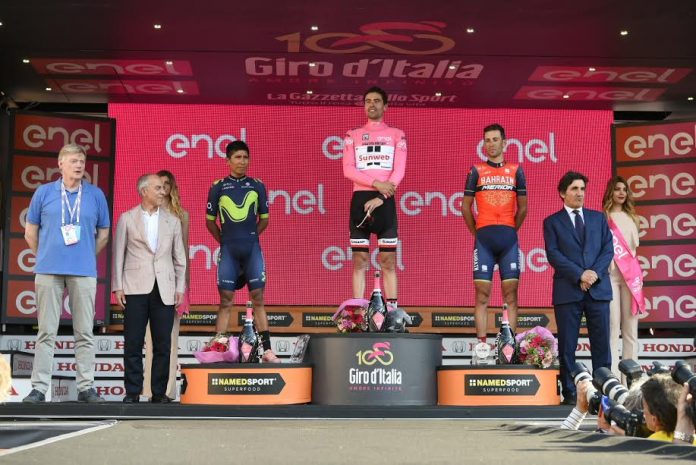 Podio Giro de Italia