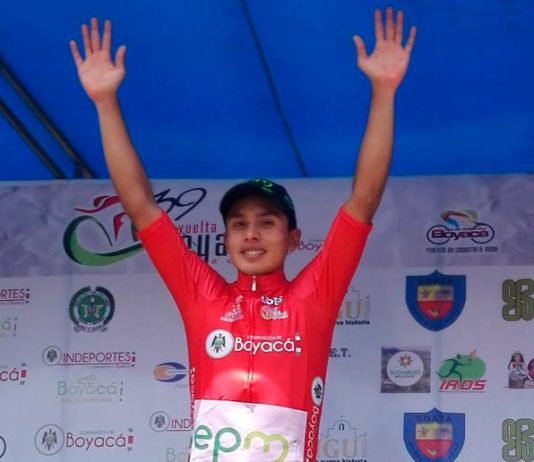 Diego Ochoa se impone en primera etapa de la Vuelta a Boyacá