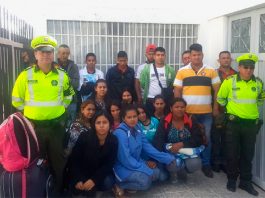 Tunja se solidariza con migrantes venezolanos