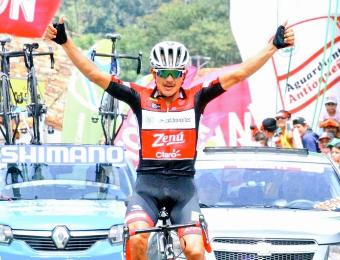 Alex Cano quinta etapa Vuelta a Colombia 2017