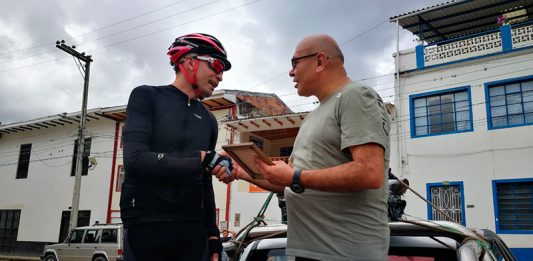 Mauricio Soler se robó todas las miradas en el Valle de Tenza