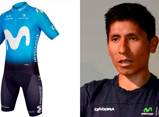 Nairo se vestirá de azul cielo y negro en 2018