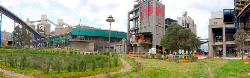 La única planta de Holcim en Colombia, está en Boyacá. FOTO / Hisrael Garzonroa - EL DIARIO