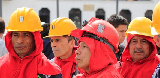 Hoy marcha minera en Tunja en protesta contra la Reforma Tributaria