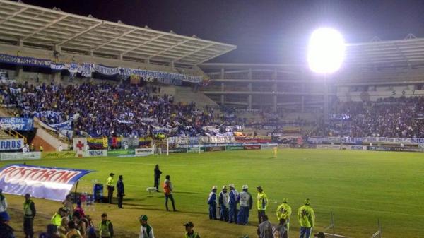 Hinchas millonarios Tunja