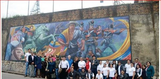 Ruta de murales del Bicentenario ya es una realidad