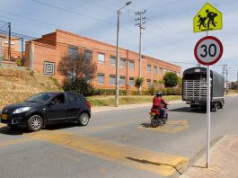 Señalización horizontal y vertical de Tunja avanza en un 90%