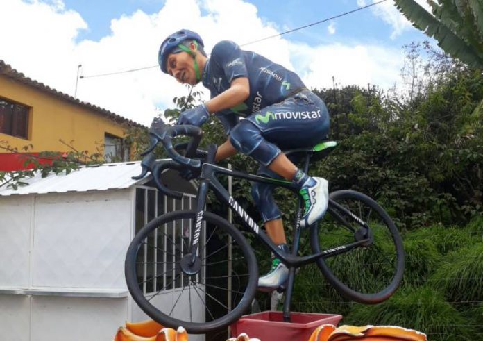 Estatua Nairo Quintana