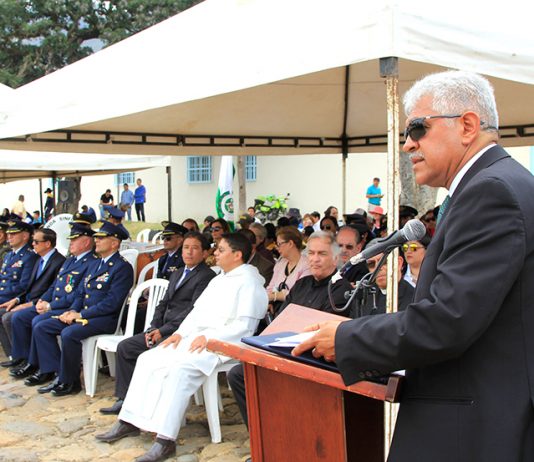 Villa de Leyva rindió homenaje a su héroe Antonio Ricaurte, inmolado en San Mateo