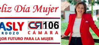 Feliz día de la mujer, el deseo de Nasly Cardozo