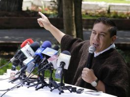 “Sí al agua, no a la sísmica”: Carlos Amaya