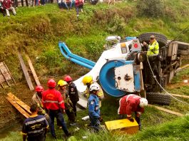 Accidente que involucra a Proactiva deja tres personas gravemente heridas