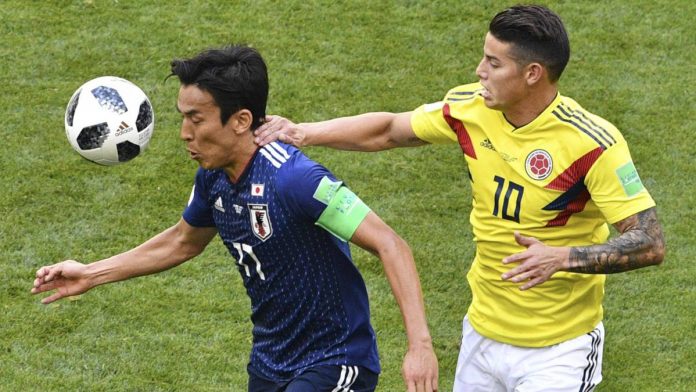 Colombia 1 Japón 2