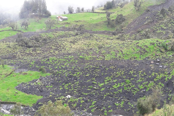 Deslizamiento Guicán