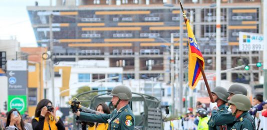 El 20 de julio habrá desfile militar y policial en Tunja y Sogamoso