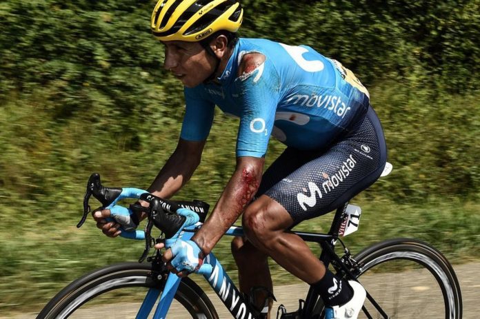 Nairo lastimado
