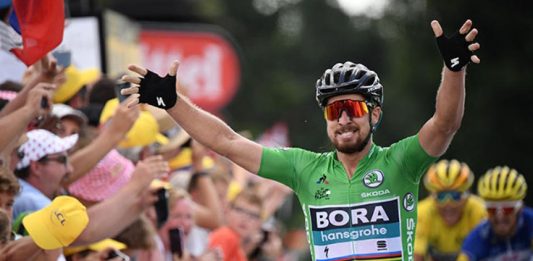 Nairo Quintana termina quinta etapa sin complicaciones, Peter Sagan se adjudicó el triunfo