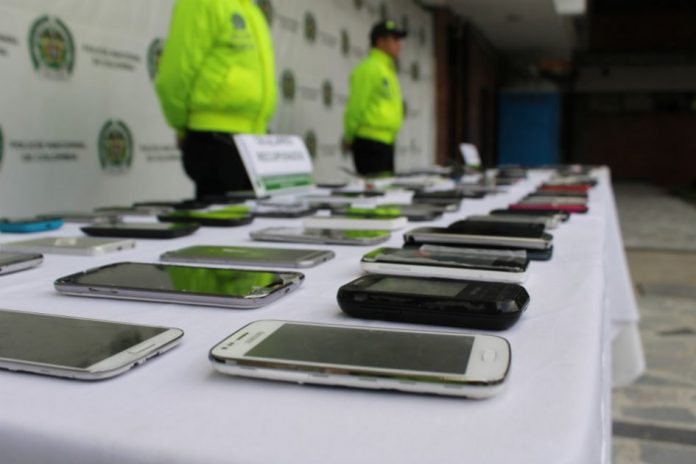Celulares robados