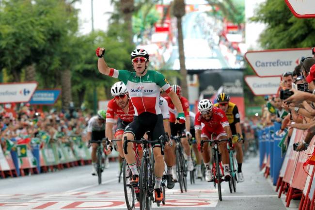 Elia Viviani Vuelta a España 2018