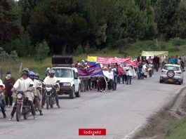 Multitudinario rechazo a la delimitación de páramos en Cómbita