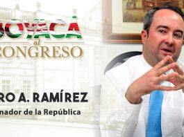 “Trabajaremos para que llegue inversión a Boyacá”: Senador Ramírez