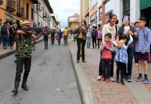 Caldas y la esfera del reloj