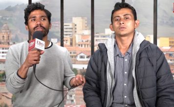 Movilización upetecista rumbo a Bogotá para participar en Paro Nacional