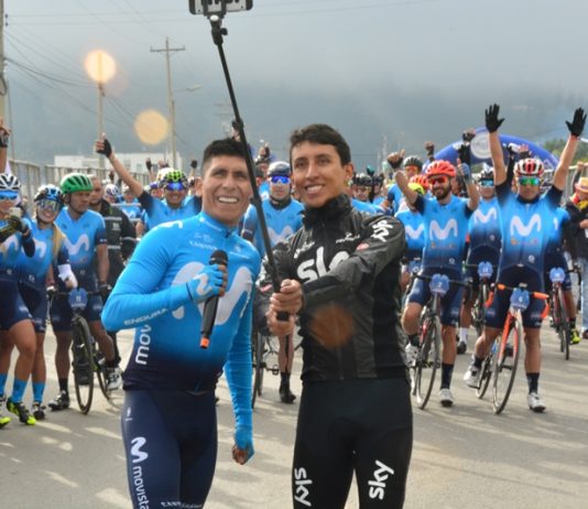 Nairo inauguró las fiestas de fin de año con el Gran Fondo de las Alturas