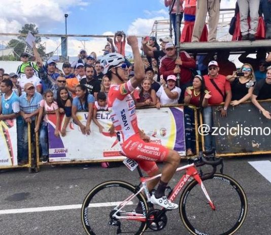 Miguel Flórez fue el mejor colombiano en la Vuelta a San Juan