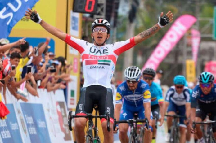 Juan Sebastián Molano etapa 3 Tour Colombia - Federación Colombiana de Ciclismo