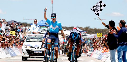Winner Anacona gana etapa reina de Vuelta a San Juan y se viste de líder