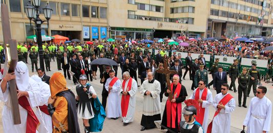 Así vivió Tunja la celebración de pasión y muerte de Jesucristo