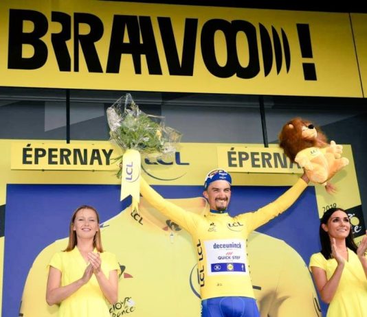 Julian Alaphilippe más líder que nunca en el Tour de Francia