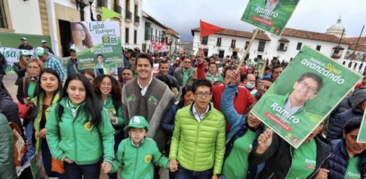 Barragán desató marea verde-roja en Tunja