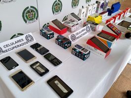 Más de 300 celulares se han robado en lo corrido del año en Tunja
