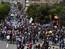 Contundente mensaje de los tunjanos