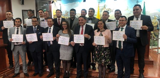 Alejandro Fúneme y los 17 concejales emprenden camino rumbo al 2020-2023