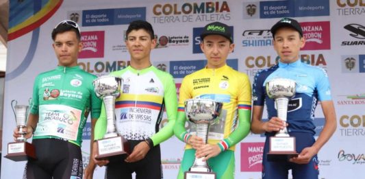 Brayan Molano se consagra campeón de la Vuelta al Futuro
