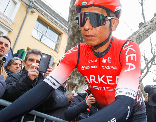 Nairo Quintana comienza su participación en la París-Niza en la 28 posición
