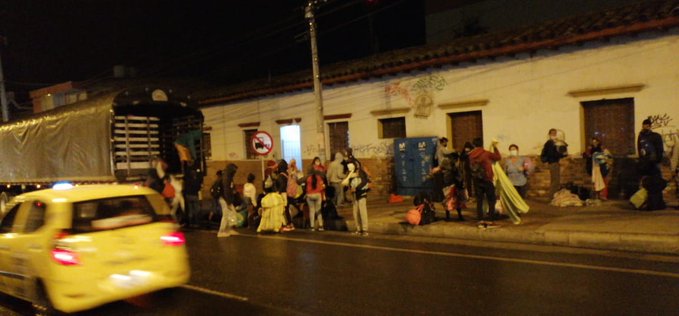 Venezolanos glorieta