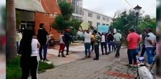 Protestas en Puerto Boyacá