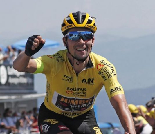 Primoz Roglic vence en Valdepeñas de Jaén y saca ventaja sobre los demás aspirantes a la camiseta roja
