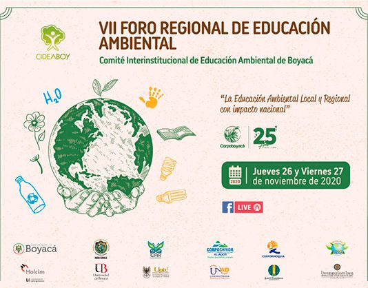 Boyacá tendrá con un espacio para dialogar sobre la educación ambiental local y regional con impacto nacional