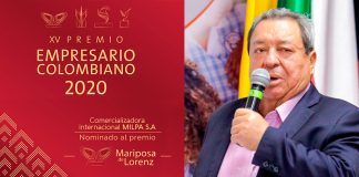 MILPA por la XV Versión del Premio Empresario Colombiano 2020