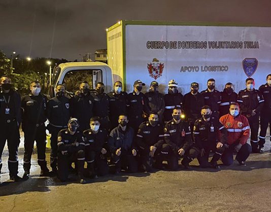 Cuerpo de Bomberos de Tunja colaborará en labores de reconstrucción en Providencia