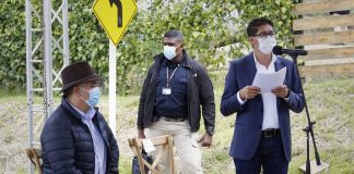 Inauguran vía Túnel – Llano de Alarcón, en Boyacá